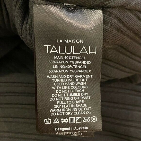 La Maison Talulah Revolve Mystery Asymmetrical Dress XS - Picture 8 of 11